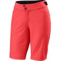 Women's Andorra Comp Shorts - Neon Coral XL
